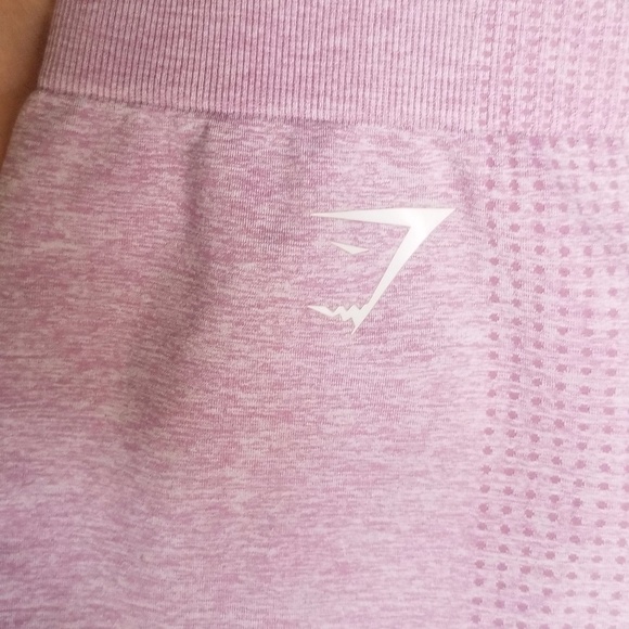 Gymshark Vital Leggings Dusty Pink Marl / Pink - Picture 6 of 7